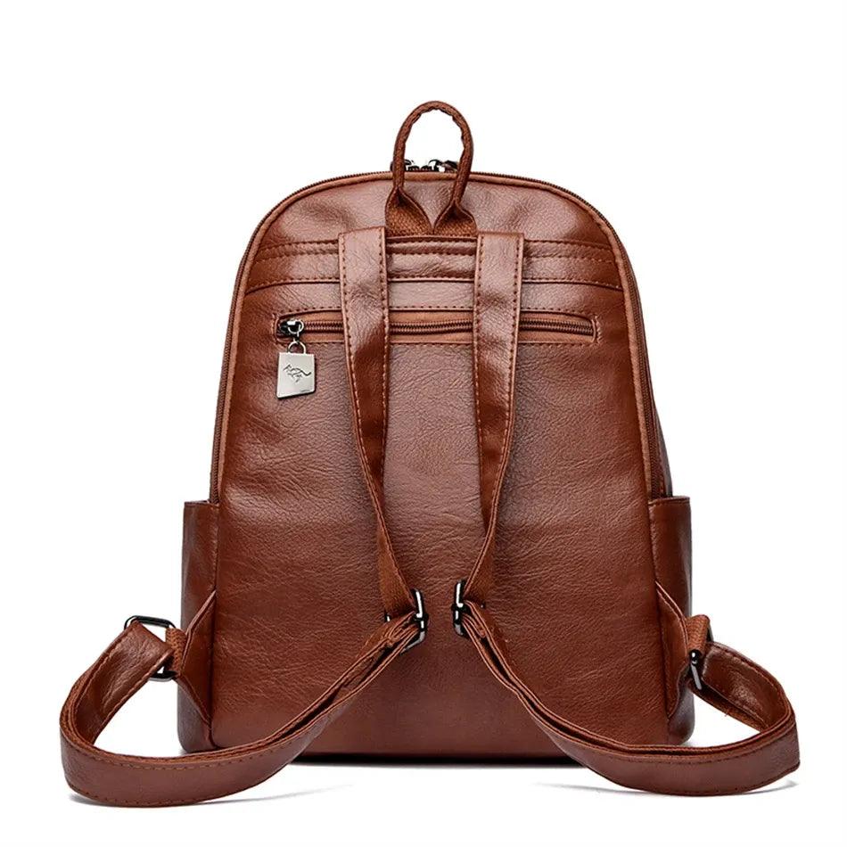 Mochila Feminina Legítimo Couro - Violette