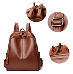 Mochila Feminina Legítimo Couro - Violette