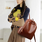 Mochila Feminina Legítimo Couro - Violette