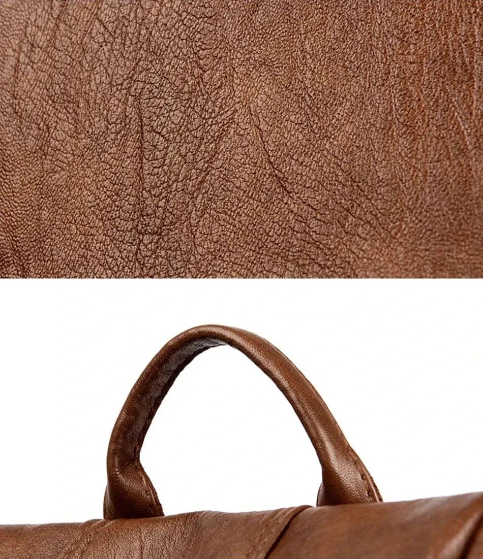 Mochila Feminina Legítimo Couro com Alça - Elowen