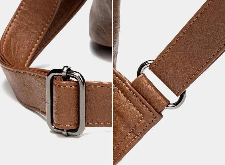 Mochila Feminina Legítimo Couro - Solene