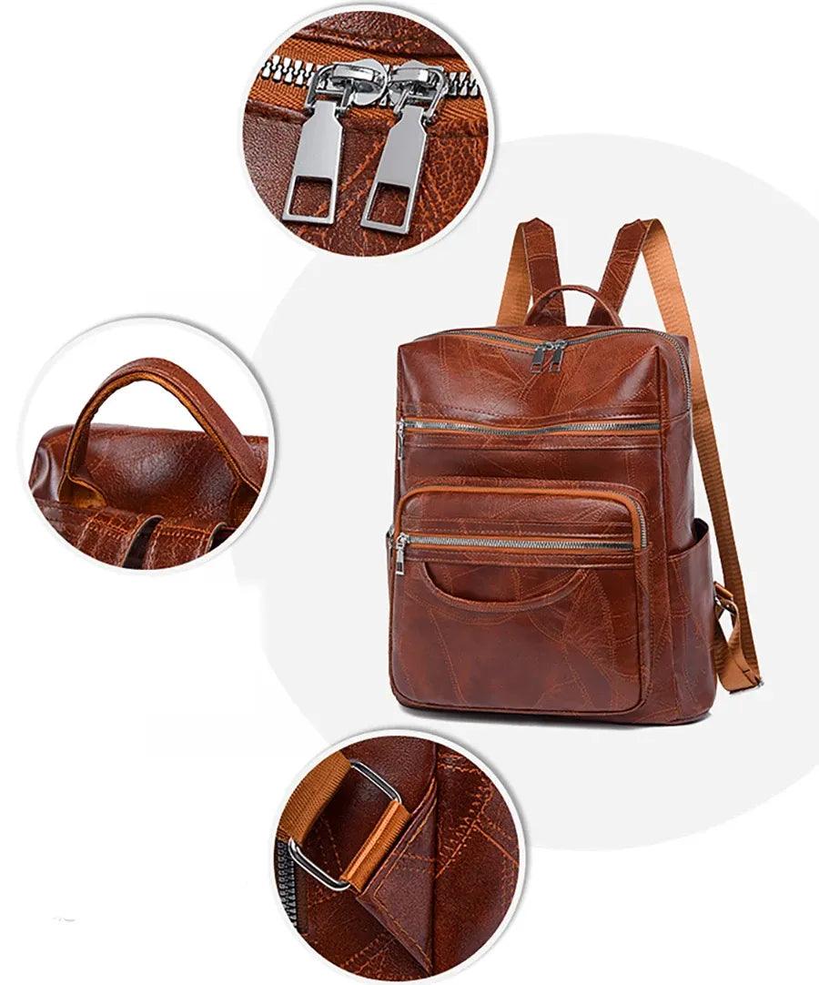 Mochila Feminina Legítimo Couro - Juliete